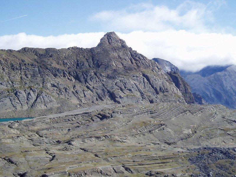 Hego-mendebaldetik ikusita