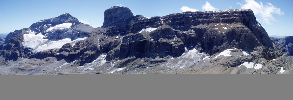 Perdido, Zilindroa eta Marboré Astazou Handitik ikusita