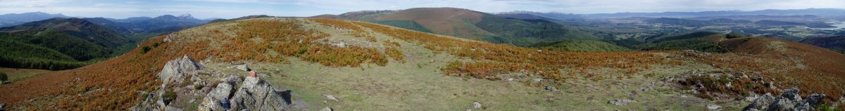 Ikuspegi zabala tontorretik