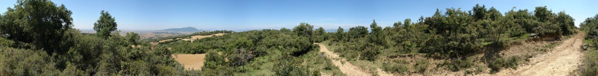 Mendebaldeko bizkarreko 360ko panoramika