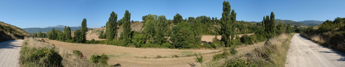 Meoz aldeko bidea, Zarikieta errekaren aldamenetik