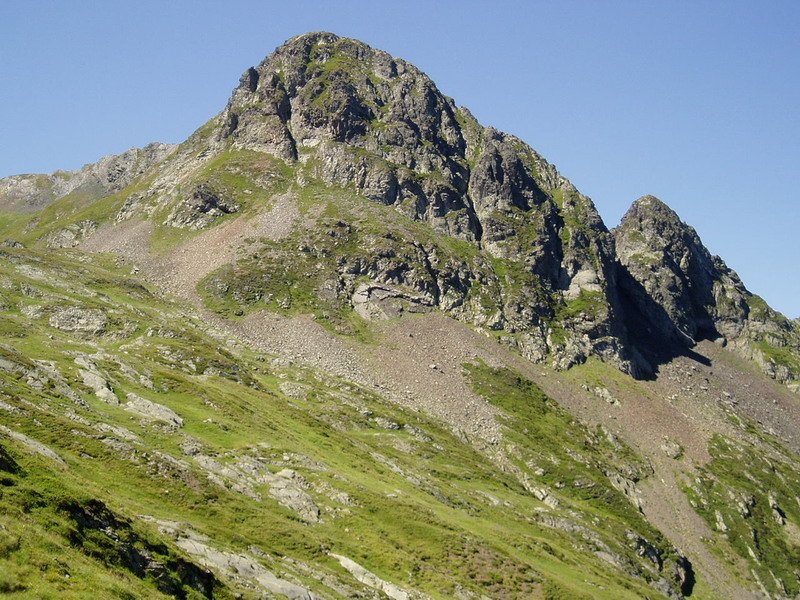 Les Bécottes ipar-ekialdetik ikusita