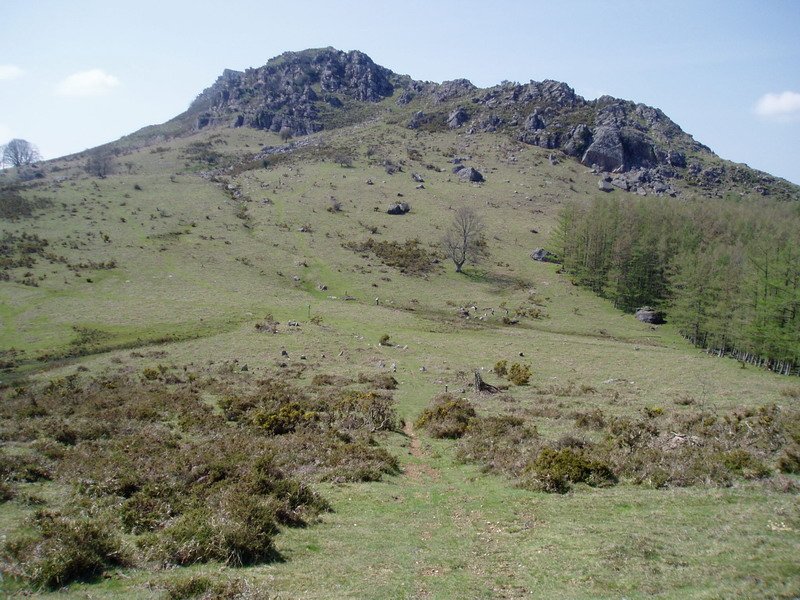 Ibaineta lepoa eta Arxuria ekialdetik ikusita