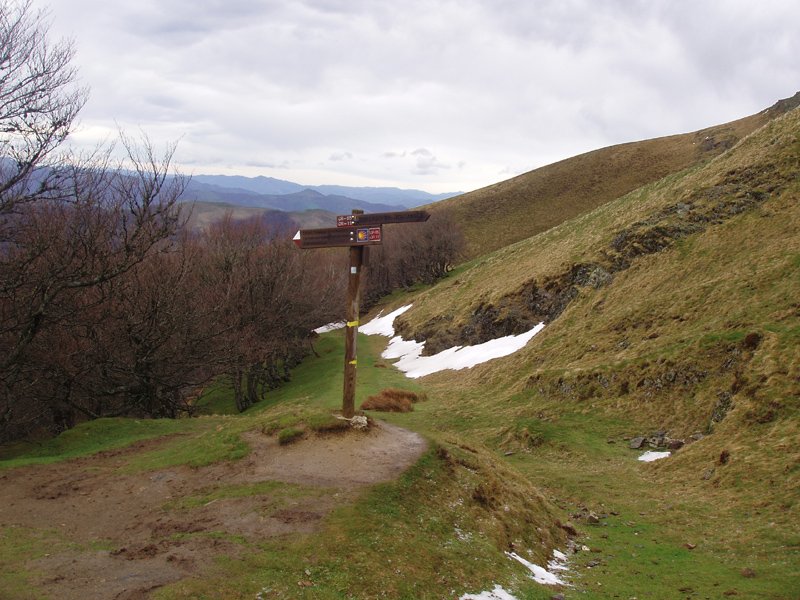 Lepoedertik hurbil, Donejakue bideko seinalea