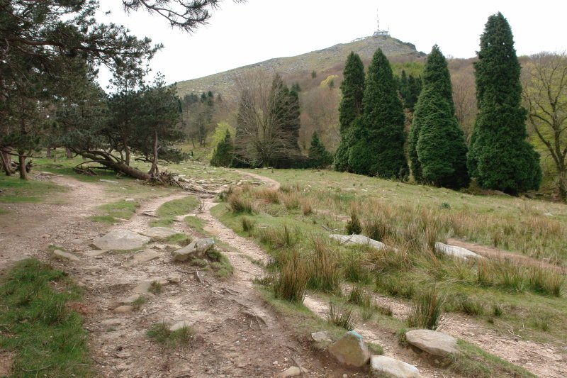 Iparraldetik igotzen den bidea