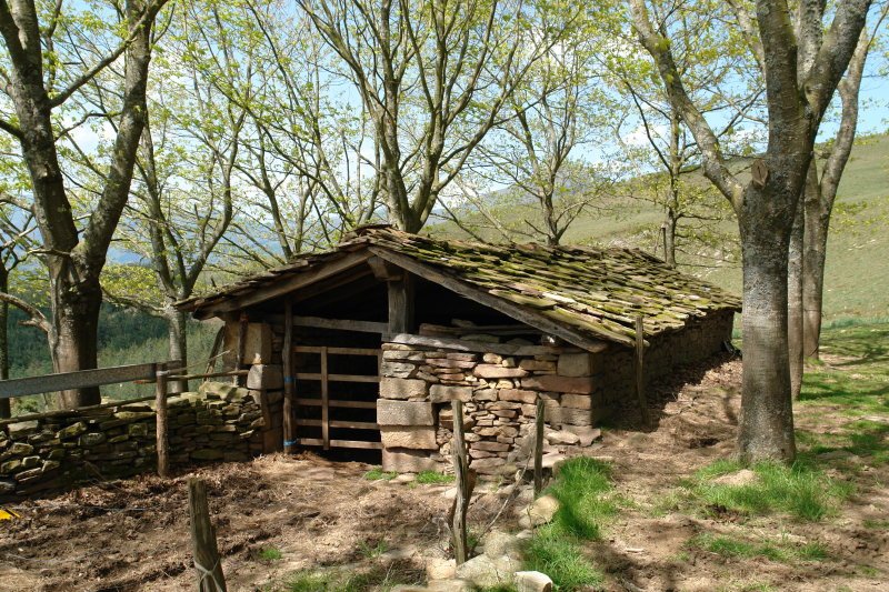 Borda tradizionala, Hegoaldeko isurialdean