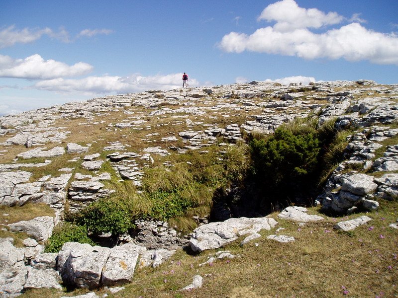 Unginoko begiaren zuloa eta tontorra