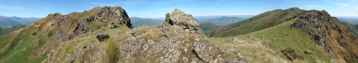 Iparraldeko bizkarreko panoramika