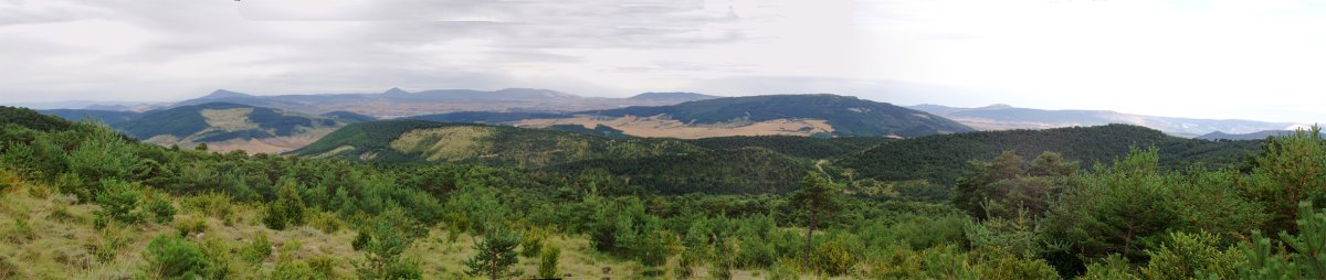 Panorama Ortxikaskoko bidetik