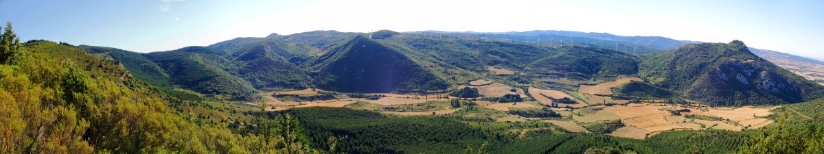 Orraunandiko (Carrascal) bideko paisaiak