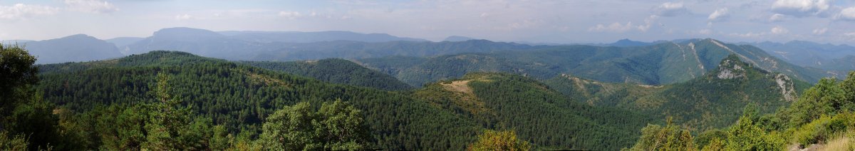 Gailurretik mendebalderantzko panorama