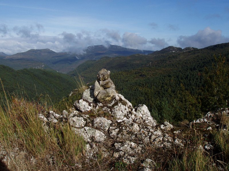 Sierra mendiko gailurra (1145m)