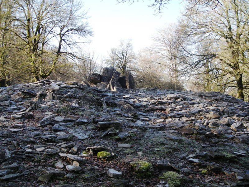 La Cañada trikuharriaren tumulua