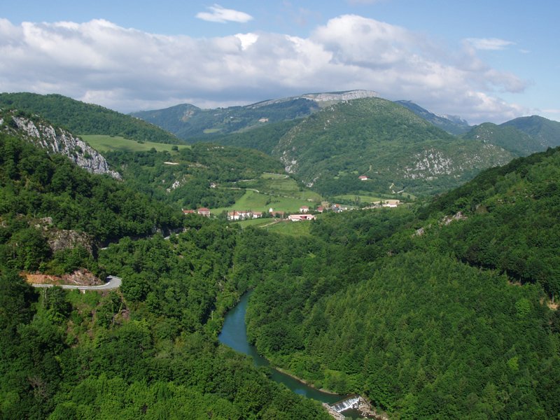 Aezkoa ibarra Aritztokiko behatokitik