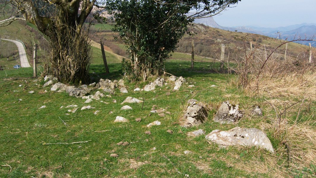 Sakabanatutako harriak besterik ez