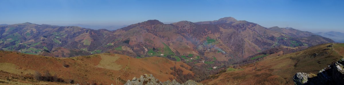 Auza, Argañeta, Urrixka eta Alba Aldudetik