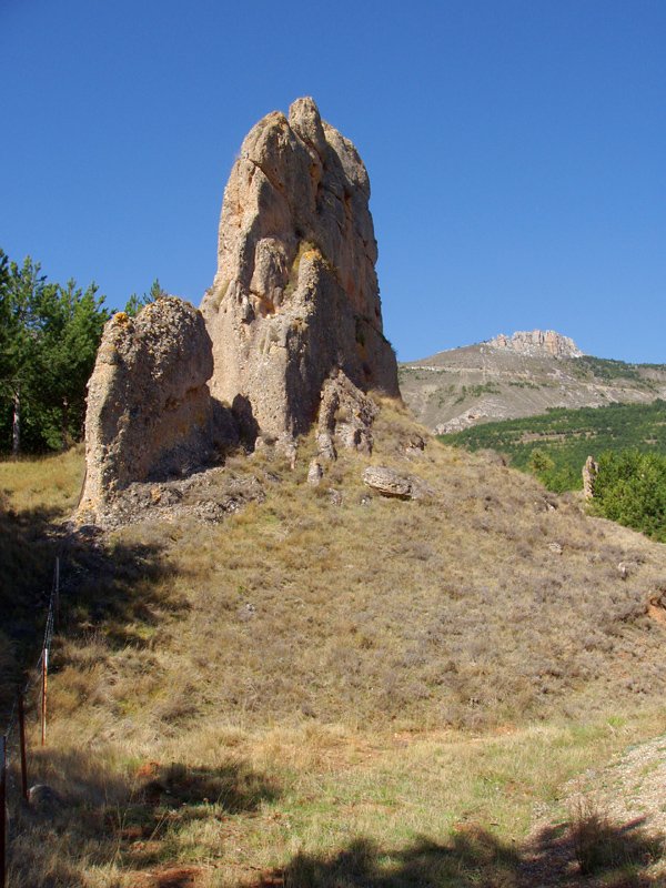 Arroka ikusgarriak bidean