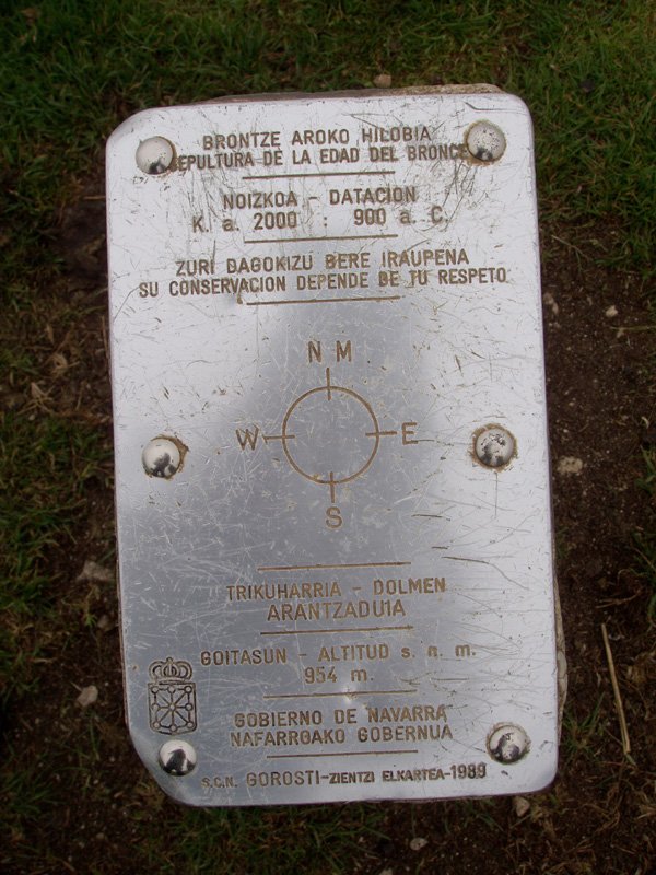 Arantzaduia 1, adierazgarria