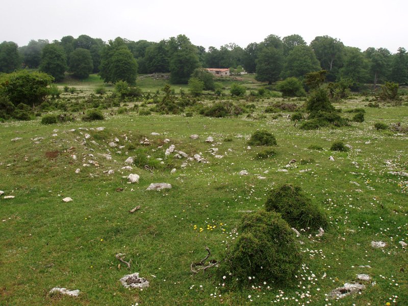 Arantzaduia, eremu tumularra