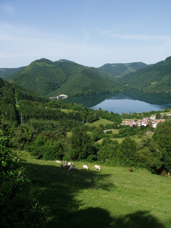 Eugi Gurutxagako lepoko bidetik