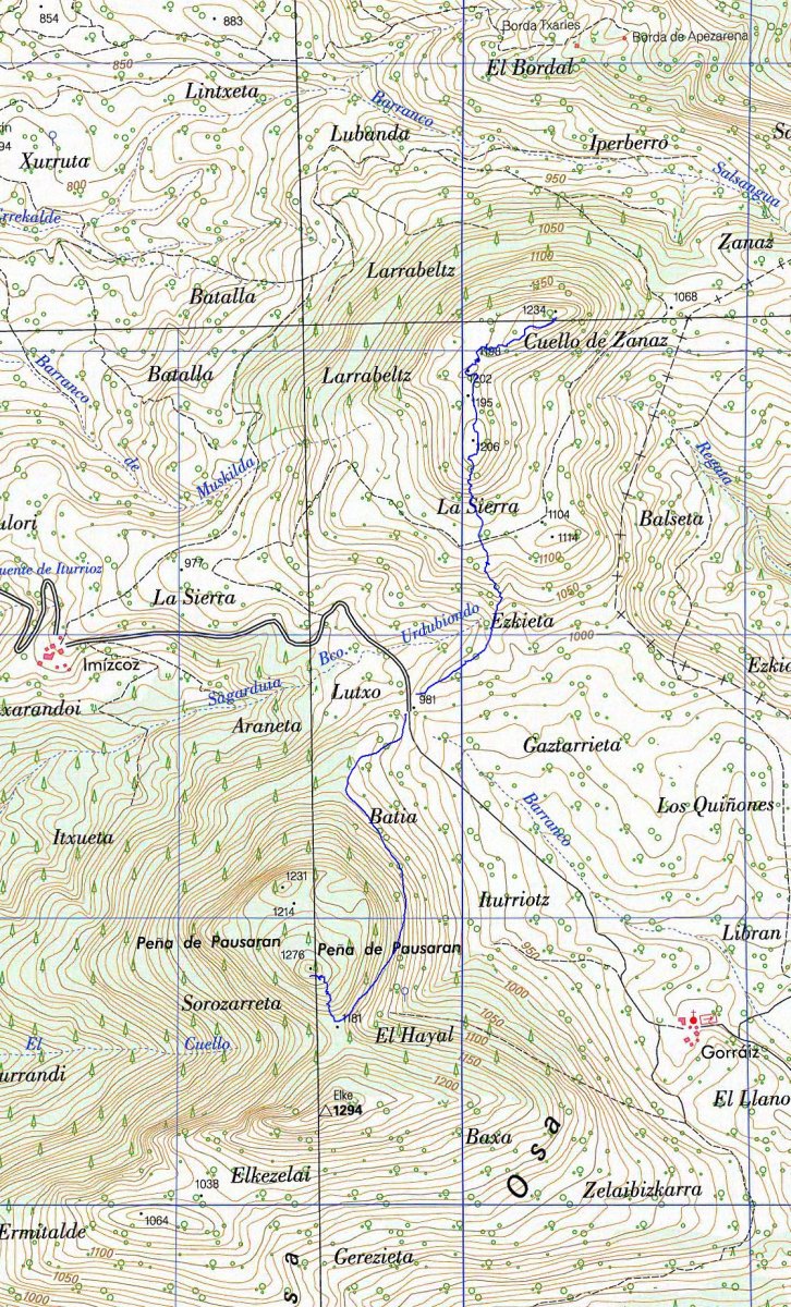 Jaun Done Jakue eta Pausaran mendiak Josepita lepotik