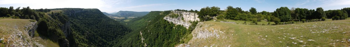 Urederrako gainaldeko panoramika (360º)