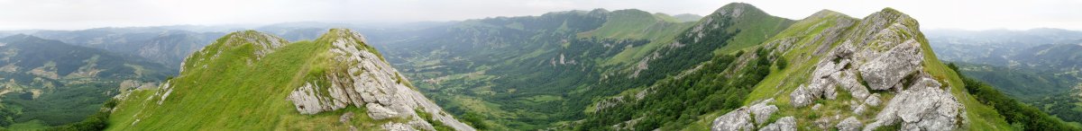 Gandorretik 360ºtako ikuspegia