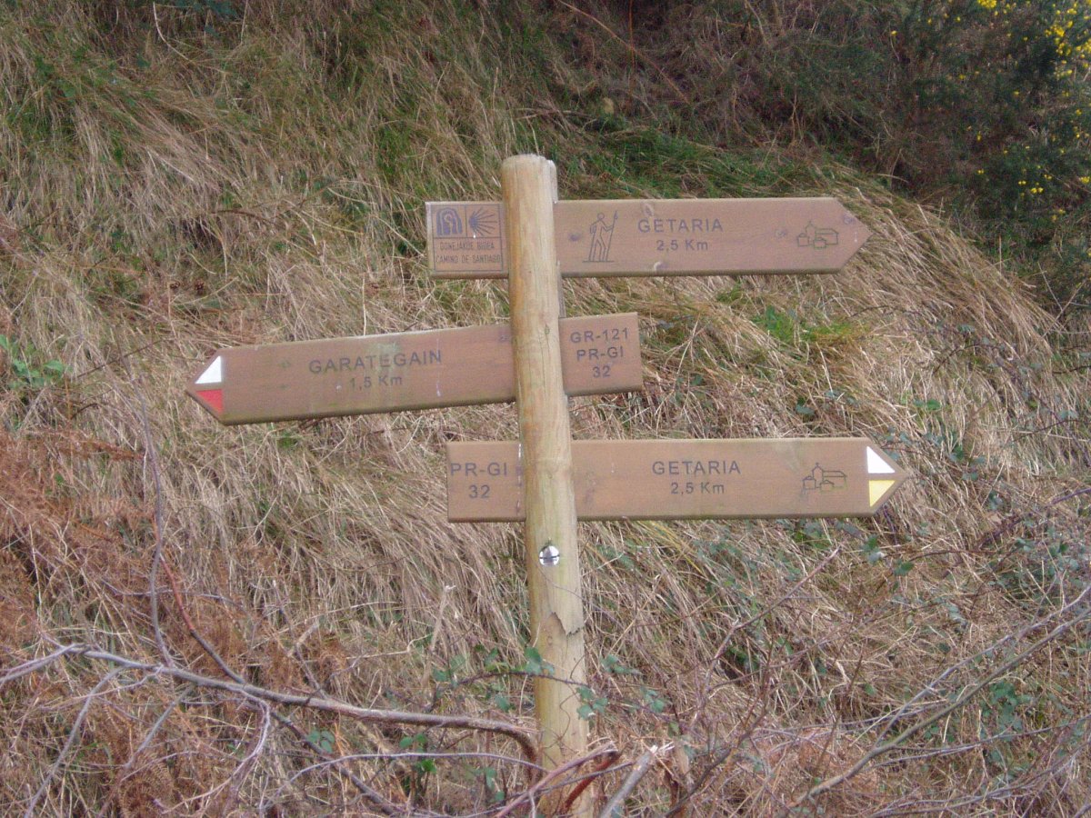 Bide gurutzea Garategain