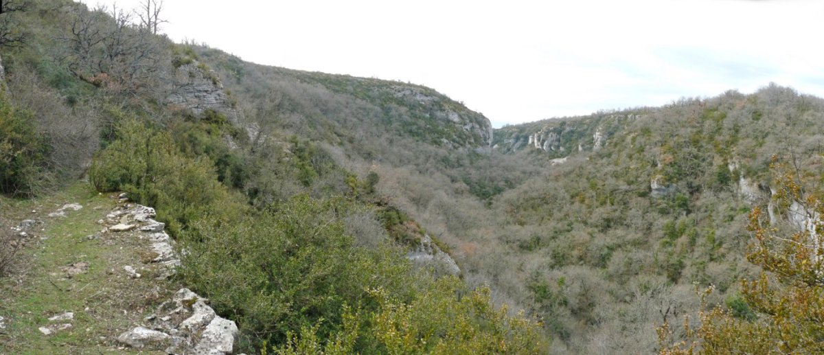 Bidea, Lezaiako arroilean gora