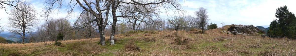 Urietagañako tontorra eta ingurua