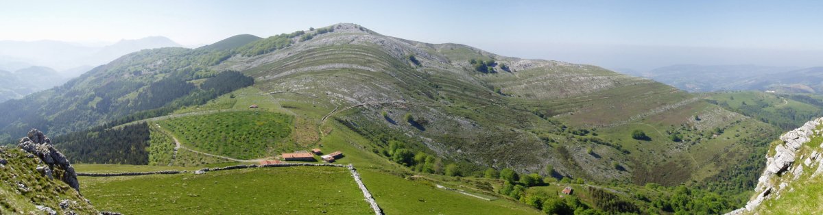 Hego-ekialdetik ikusita