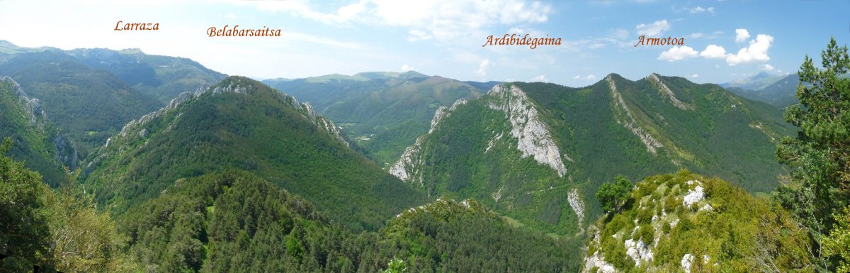 Panorama ederra Sanzolotik