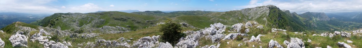 Kurutzeaga gaineko panoramika zabala