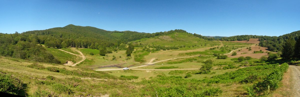 Otsolako larreak Begañako hegietatik