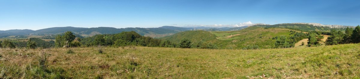 Panorama zabala Ugatreinatik