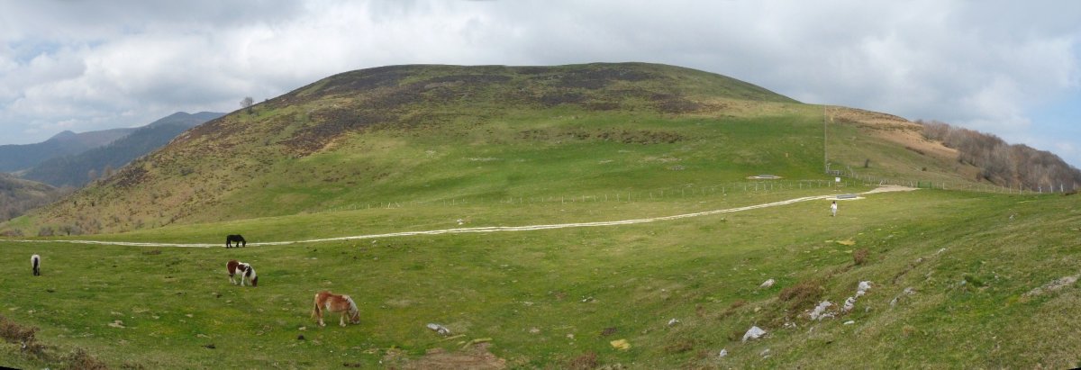 Beraskoaingo harrespil eremua. Atzean, Sorotepo