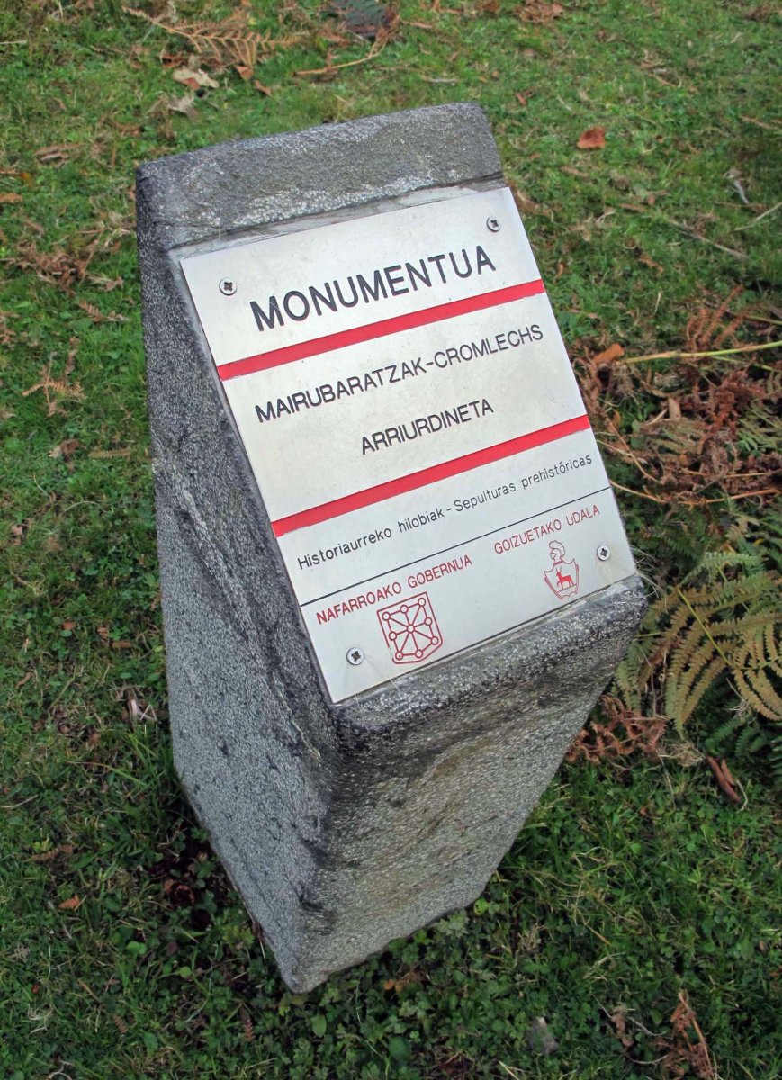 ARRIURDIÑETA mendebaldeko harrespila