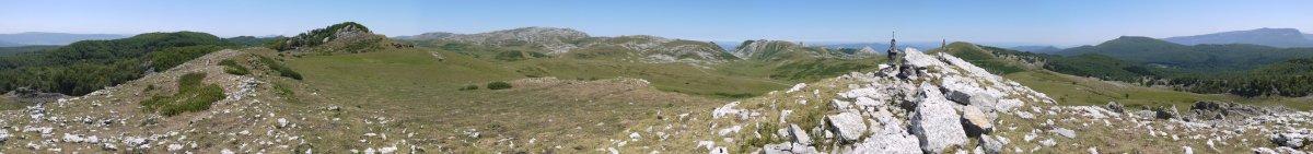 360ºko panoramika Ekialdeko tontorretik