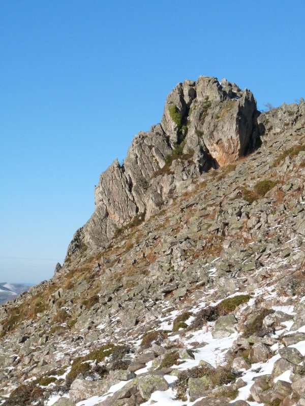 Olateko mendebaldeko muturreko kasko zorrotza