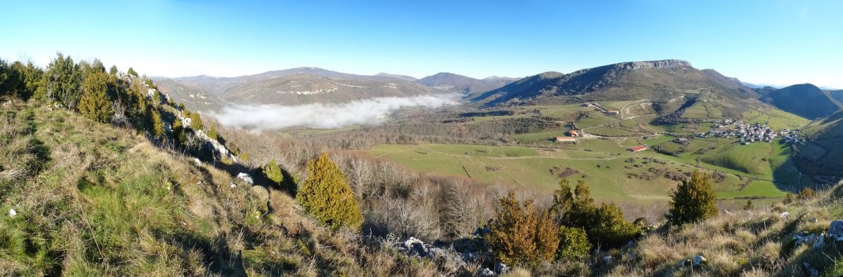 Pettuberroko gainaldea eta Aezkoako paisaiak