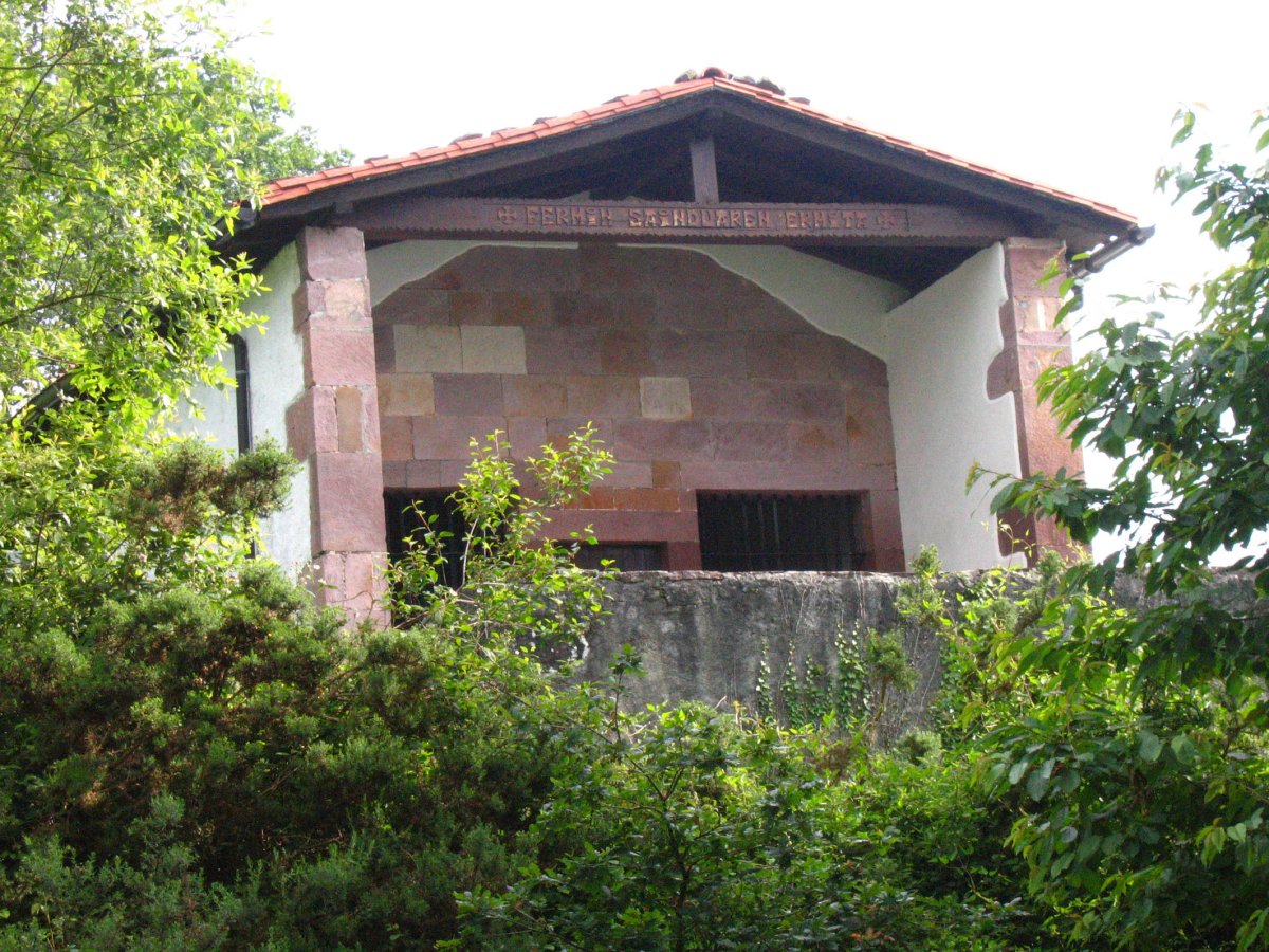 San Fermin ermita Azpilkuetan