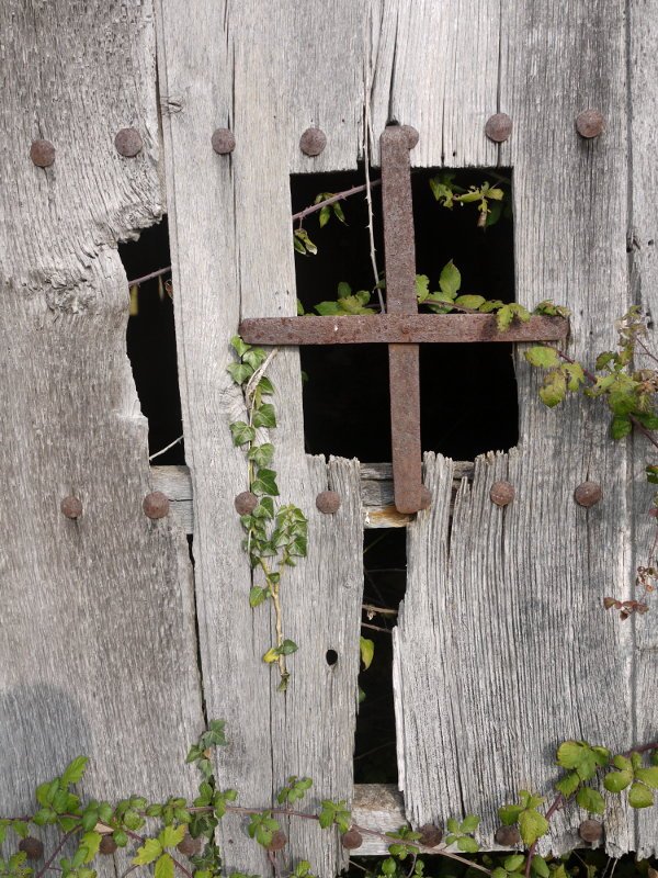 Sarrerako atearen xehetasuna