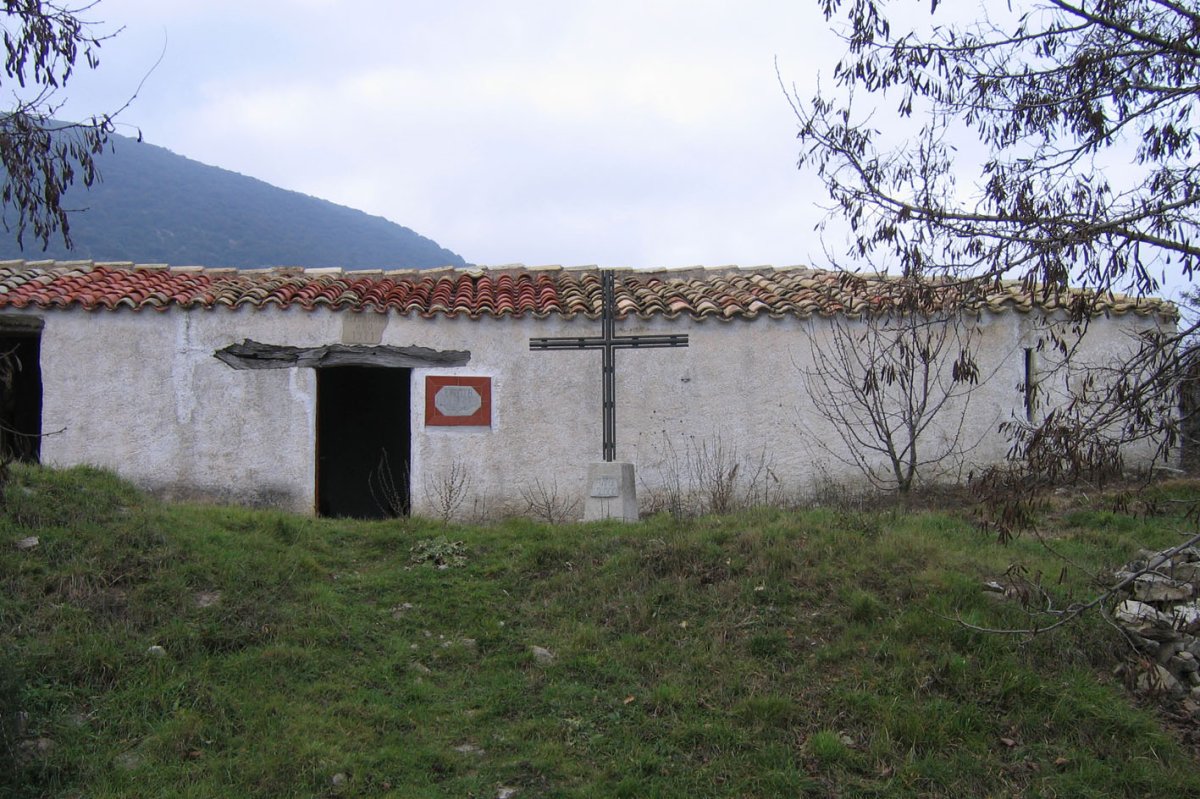 San Cristobal ermita Bidaurretan