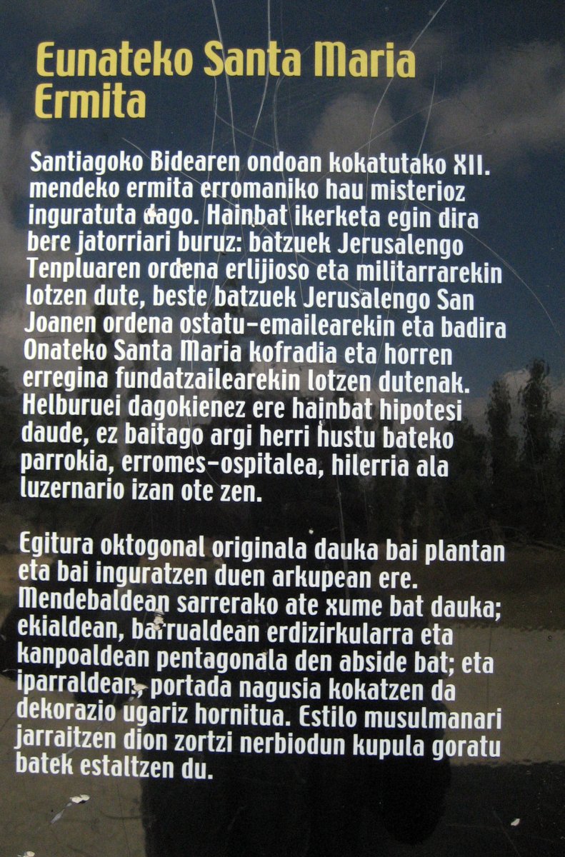 Eunateko Santa Maria