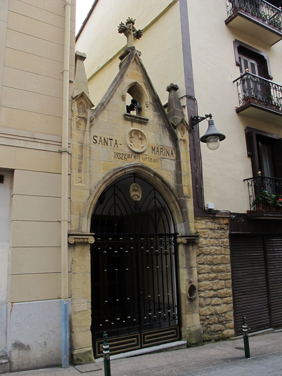 Santa Marina ermita Zarautzen