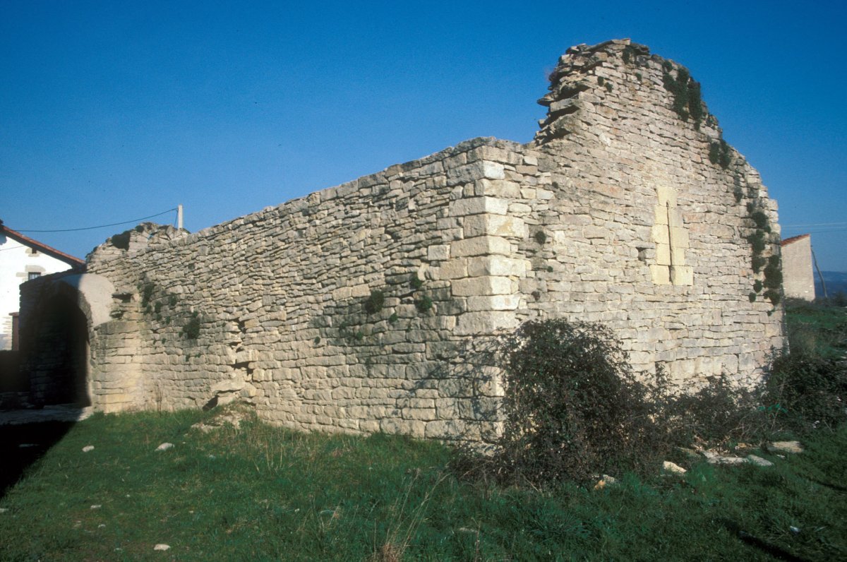 San Juan ermitaren hondakinak Munarritzen