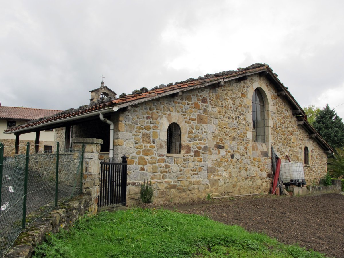 Santa Luzia ermita Ezkio Itsason