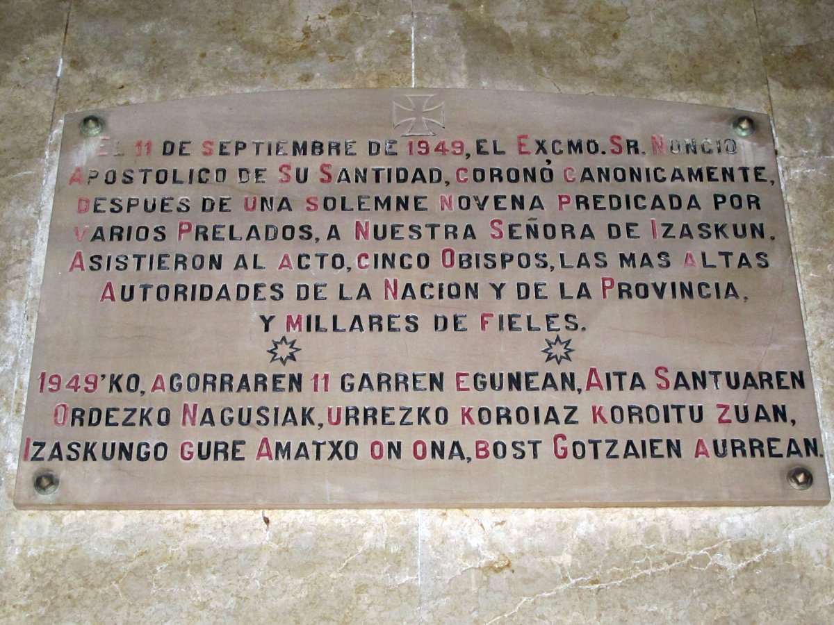 Nuestra Señora de Izaskun Tolosan