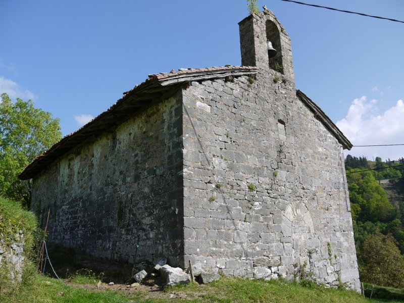San Migel Goikoa ermita Errezil aldean