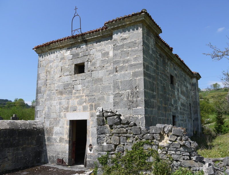 Santa Ana ermita Bidania aldean